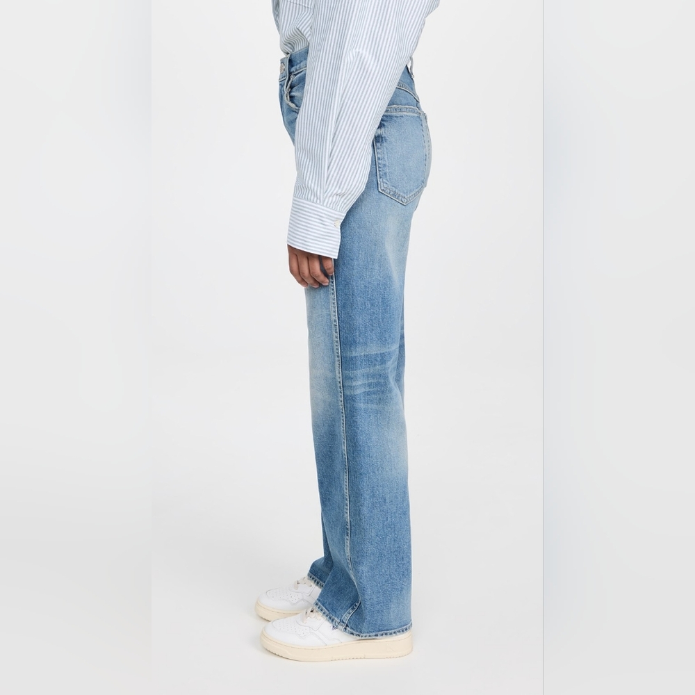AMO Tricia Wide Straight Jeans In Joyous Size 27 $290 Shopbop - Picture 3 of 11